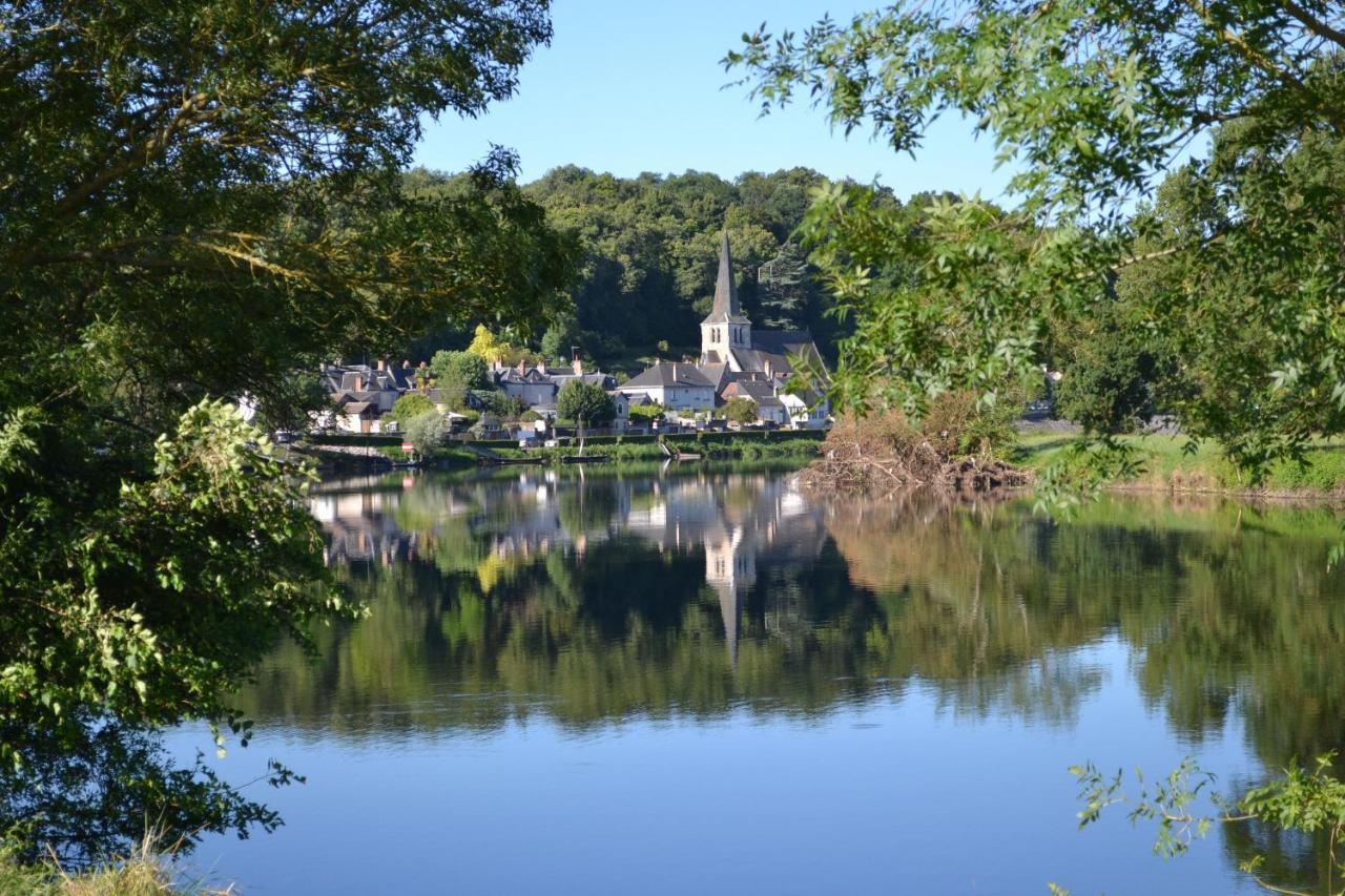 Gite Au Bord Du Cher "La Mesange Verte" Savonnières Exteriör bild